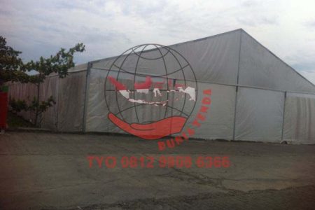 Tenda Roder Untuk Gudang Pengeboran Minyak Bumi