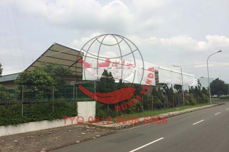 Tenda Roder Untuk Gudang dan Loading Barang